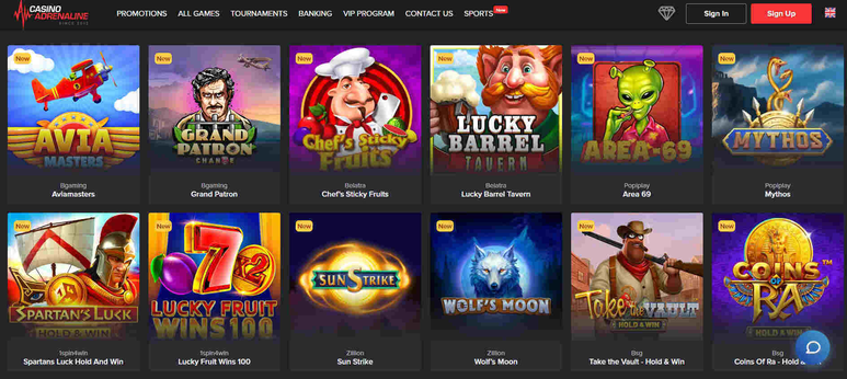 casino adrenaline Gameplay